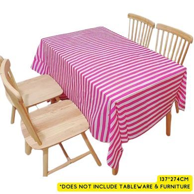 Disposable Waterproof PVC Tablecloth (Low MOQ)