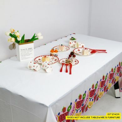 Disposable Waterproof PVC Tablecloth (Low MOQ)