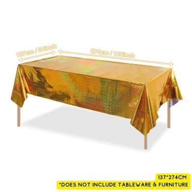 Disposable Waterproof PVC Tablecloth (Low MOQ)