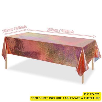 Disposable Waterproof PVC Tablecloth (Low MOQ)