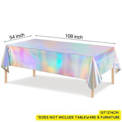 Disposable Waterproof PVC Tablecloth (Low MOQ)