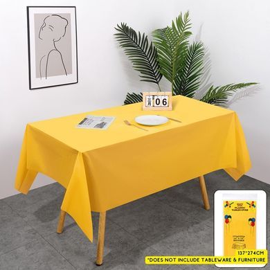 Disposable Waterproof PVC Tablecloth (Low MOQ)