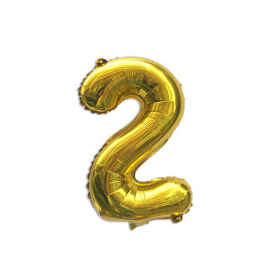 32-Inch Number Foil Balloons for Birthday and Party Decorations