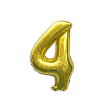 32-Inch Number Foil Balloons for Birthday and Party Decorations
