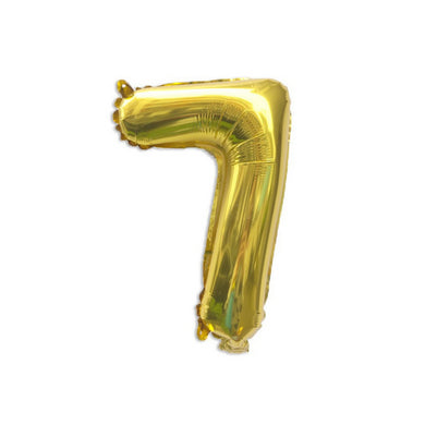 32-Inch Number Foil Balloons for Birthday and Party Decorations