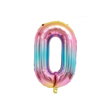 32-Inch Number Foil Balloons for Birthday and Party Decorations