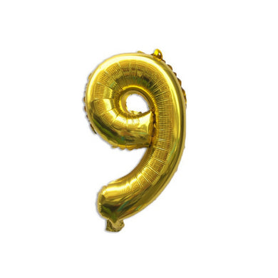 32-Inch Number Foil Balloons for Birthday and Party Decorations
