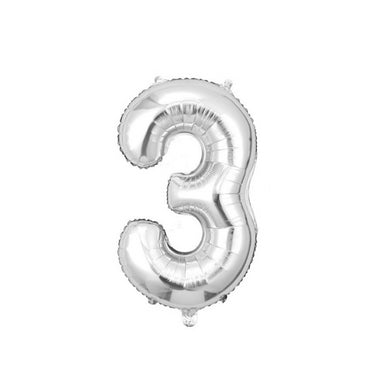 32-Inch Number Foil Balloons for Birthday and Party Decorations