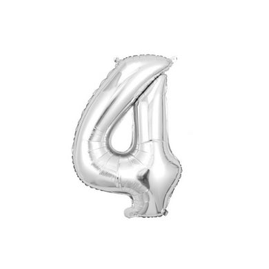 32-Inch Number Foil Balloons for Birthday and Party Decorations