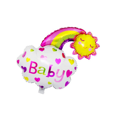 Gender Reveal Foil Balloons Baby Shower Party Decorations