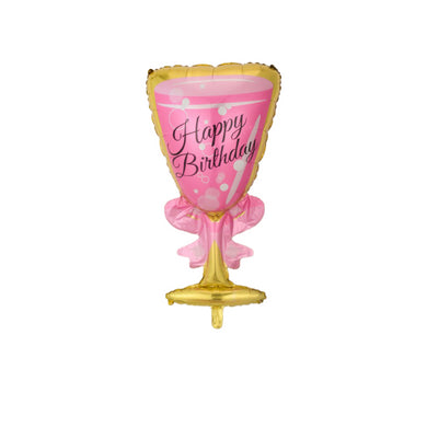 Exquisite Bottle & Glass-Shaped Foil Balloons