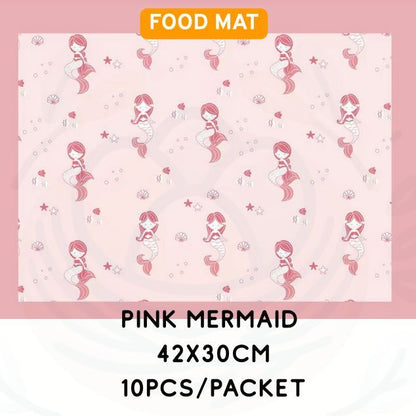 10pcs Disposable Baby Bibs & Food Mats & Drool Bibs