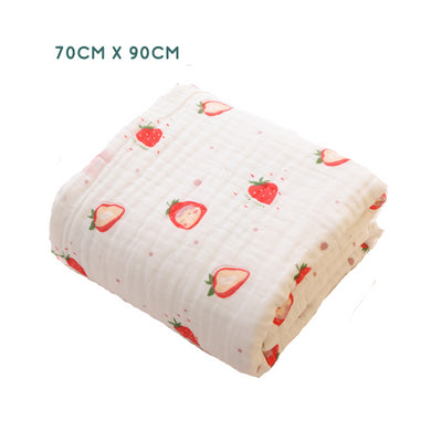 4-Layer Cotton Baby Blanket Towel