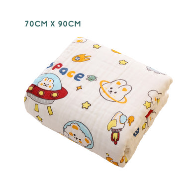 4-Layer Cotton Baby Blanket Towel