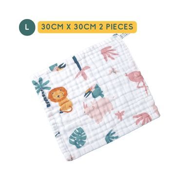 4-Layer Cotton Baby Blanket Towel