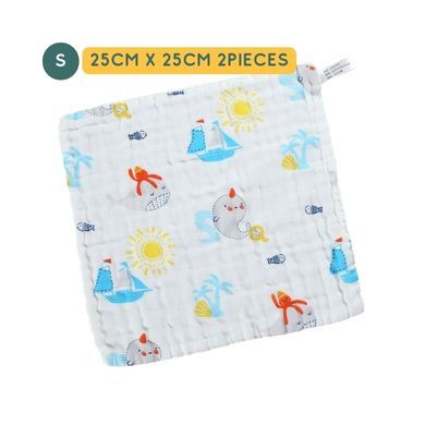 4-Layer Cotton Baby Blanket Towel