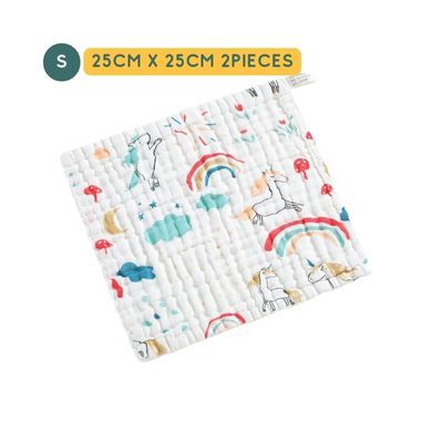 4-Layer Cotton Baby Blanket Towel