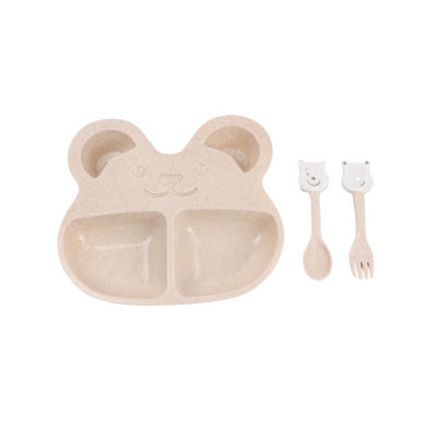 Biodegradable Wheat Straw Children's Tableware Set
