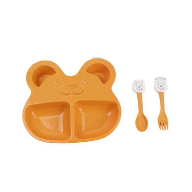 Biodegradable Wheat Straw Children's Tableware Set