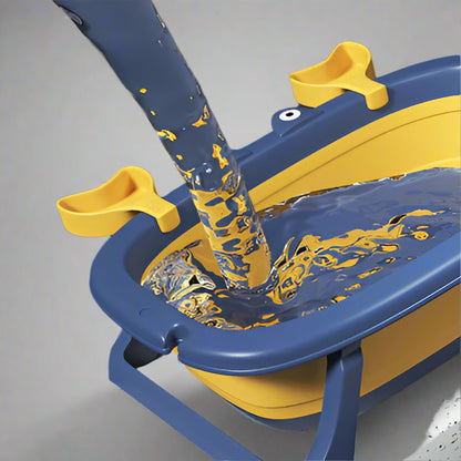 Children’s Crab-Shaped Foldable Bathtub
