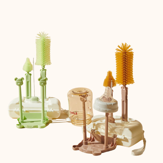 Portable Bottle Brush Set