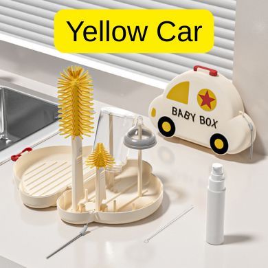 Portable Bottle Brush Set