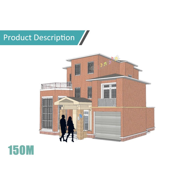 RF Remote Control Door Chime Switch