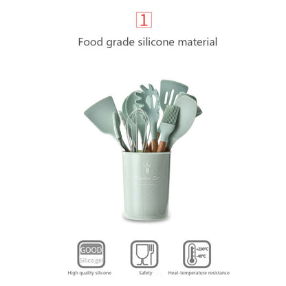 11pcs Silicone Kitchenware Cooking Utensils Set
