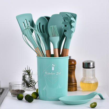 11pcs Silicone Kitchenware Cooking Utensils Set