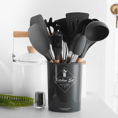 11pcs Silicone Kitchenware Cooking Utensils Set