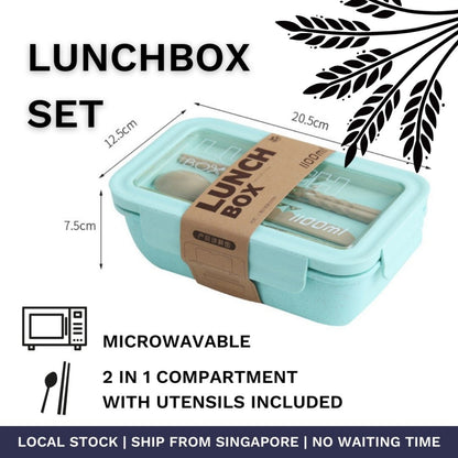 Wistech Wheat Straw Lunch Box