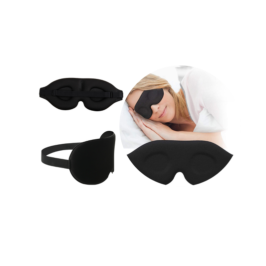 3D Contoured Sleep Mask for Men & Women