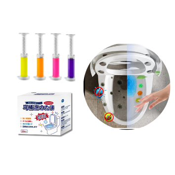 Toilet Cleaning Gel & Tablets, Long-Lasting Deodorizer and Odor Remover
