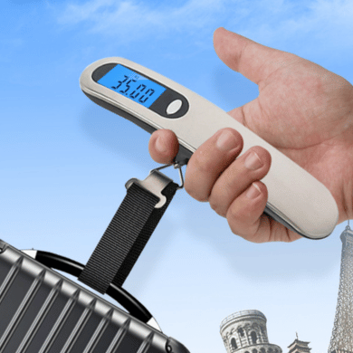Portable Electronic Luggage Scale 50KG Lightweight Digital Travel Weighing Scale