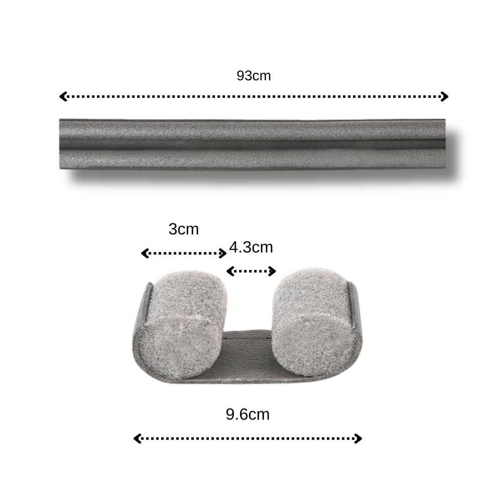 Double Sided Door Seal Windproof Soundproof Insect Resistant Durable Leather