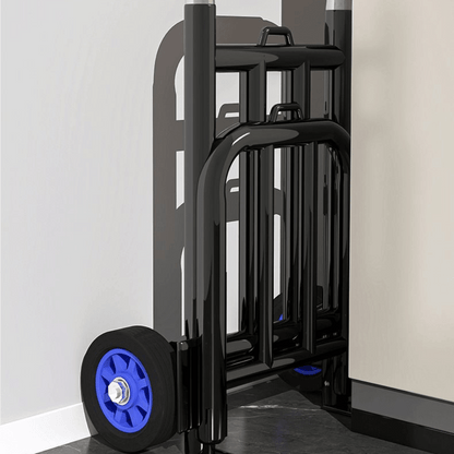 Folding Portable Quiet Wheel Hand Trolley Lightweight Utility Cart