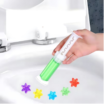Toilet Cleaning Gel & Tablets, Long-Lasting Deodorizer and Odor Remover