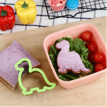 12 Piece Heart Shaped Sandwich Cutter Set for Bread Fruit and Vegetables