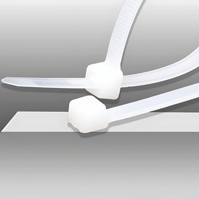 Self Locking Nylon Cable Ties Premium Black and White Plastic Binding Straps