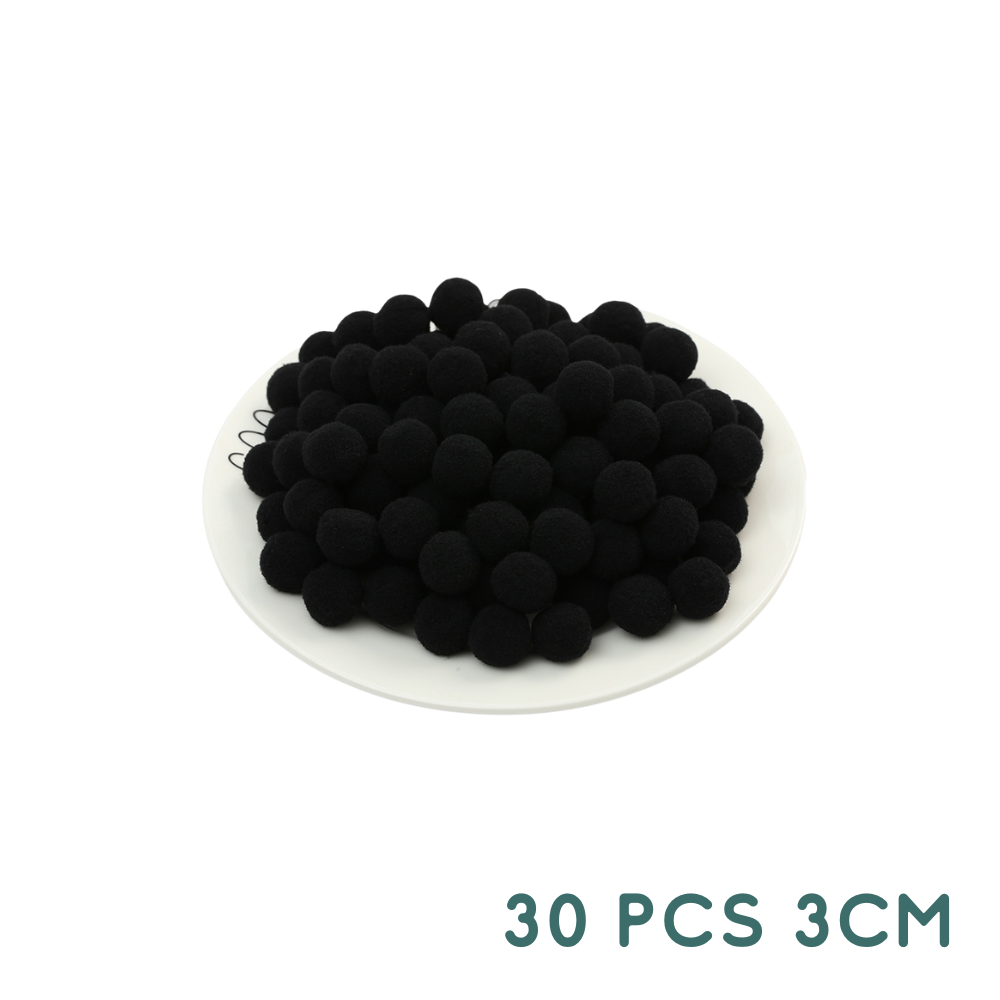 Mixed Color Pom Poms