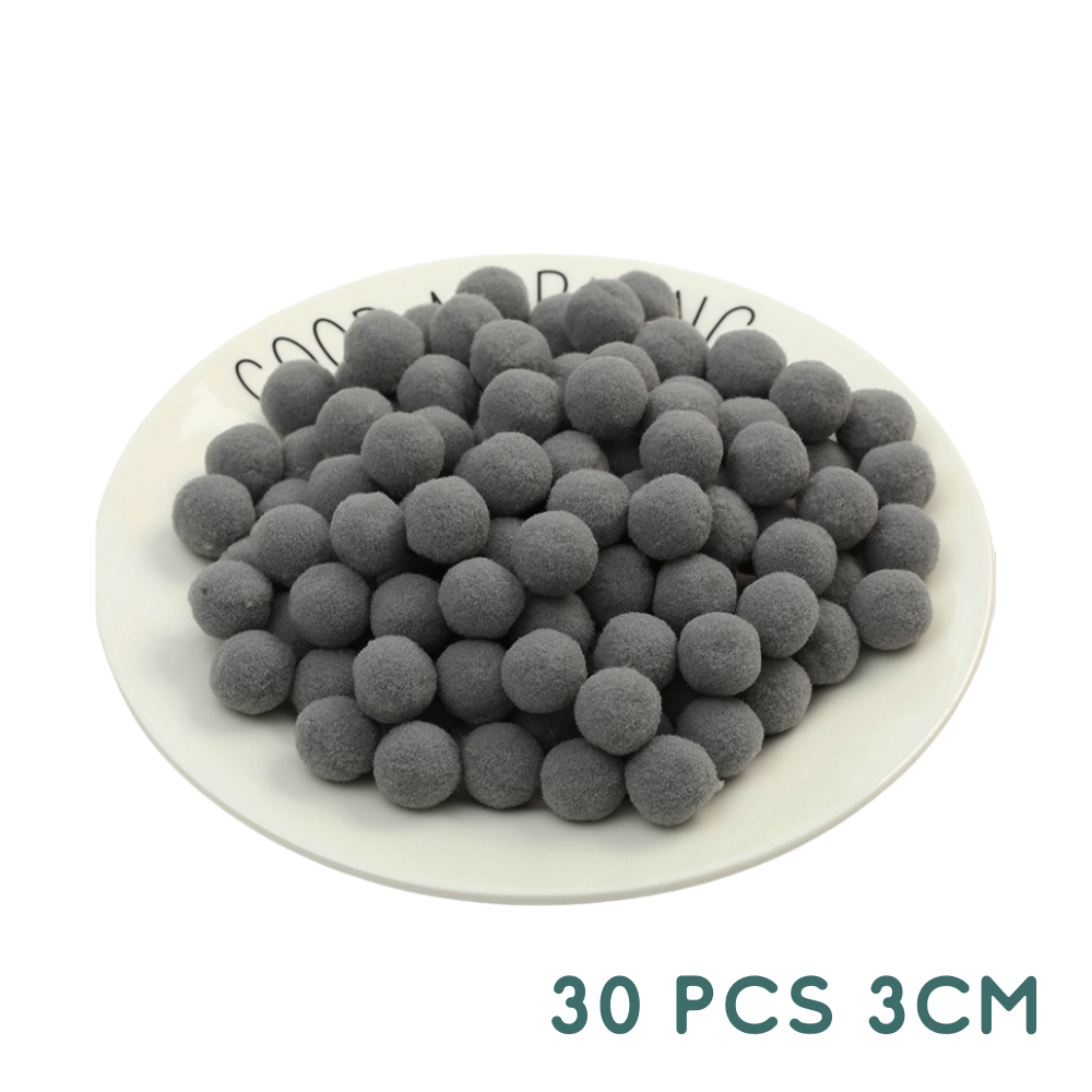 Mixed Color Pom Poms