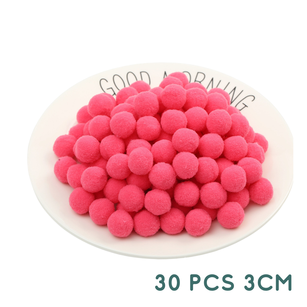 Mixed Color Pom Poms