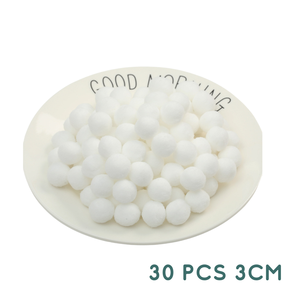 Mixed Color Pom Poms