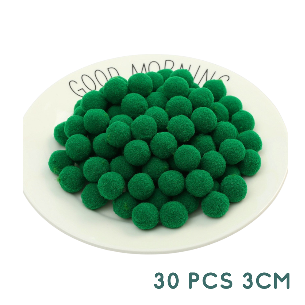 Mixed Color Pom Poms