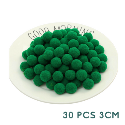Mixed Color Pom Poms