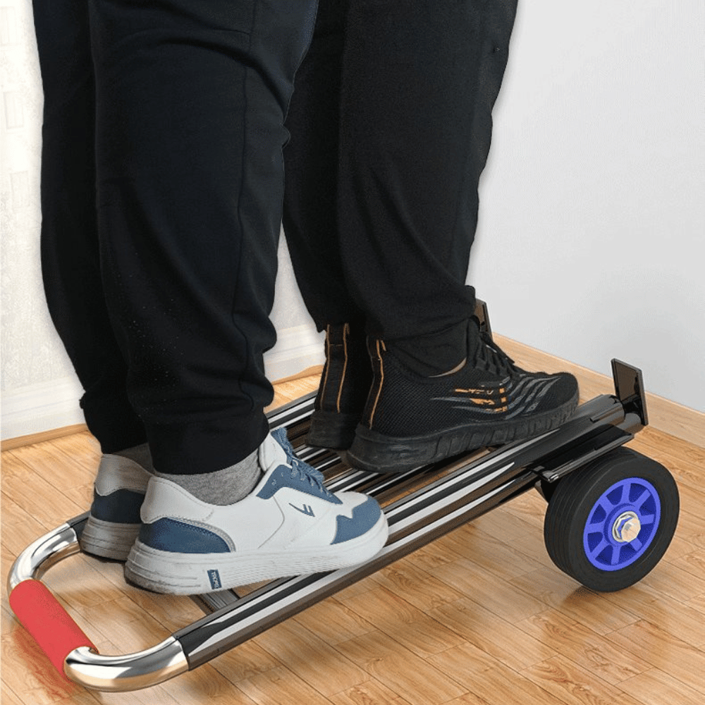 Folding Portable Quiet Wheel Hand Trolley Lightweight Utility Cart