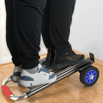 Folding Portable Quiet Wheel Hand Trolley Lightweight Utility Cart