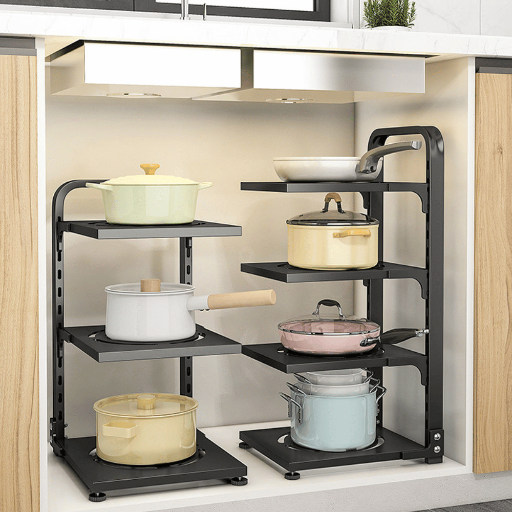 Adjustable Kitchen Rack Multi Tier Oven Spice Shelf Organizer
