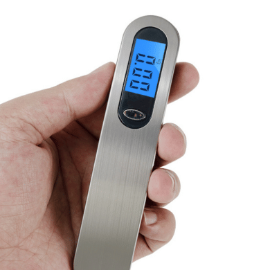 Portable Electronic Luggage Scale 50KG Lightweight Digital Travel Weighing Scale