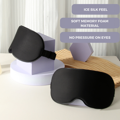 3D Contoured Sleep Mask for Men & Women